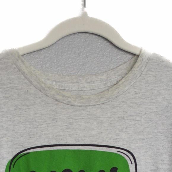 Wow Its Wednesday Mens Gray Printed T-Shirt Round Neck Short Sleeve Size XL - Picture 2 of 10